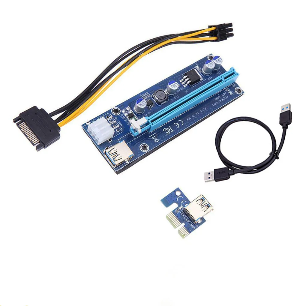 Golden VER009S PCI-E Riser Card 009S PCI Express PCIE 1X to 16X 100CM 60CM USB 3.0 Cable 6Pin Power for
Golden VER009S PCI-E Riser Card 009S PCI Express PCIE 1X to 16X 100CM 60CM USB 3.0 Cable 6Pin Power for
