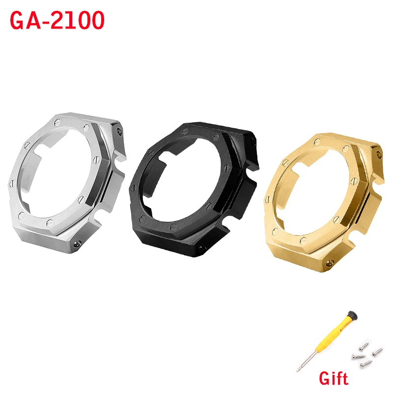 Watch accessories are suitable for Casio GA-2100/2110 watch straps Men's Women's Metal 316 Stainless Steel Stainless Steel Case
Watch accessories are suitable for Casio GA-2100/2110 watch straps Men's Women's Metal 316 Stainless Steel Stainless Steel Case