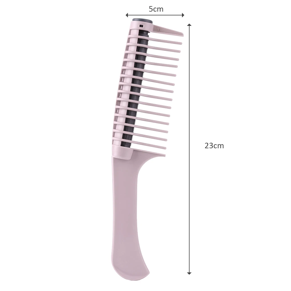 Wide Tooth Hair Comb Anti Static Roller Curling Brush Hair Accessories Detangling Comb Barber Beauty Salon
Wide Tooth Hair Comb Anti Static Roller Curling Brush Hair Accessories Detangling Comb Barber Beauty Salon