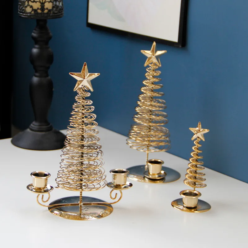 Candle Holder Decoration Metal Material Golden Pine Cone Christmas Tree Thin Home decor Christmas Home Decoration
Candle Holder Decoration Metal Material Golden Pine Cone Christmas Tree Thin Home decor Christmas Home Decoration