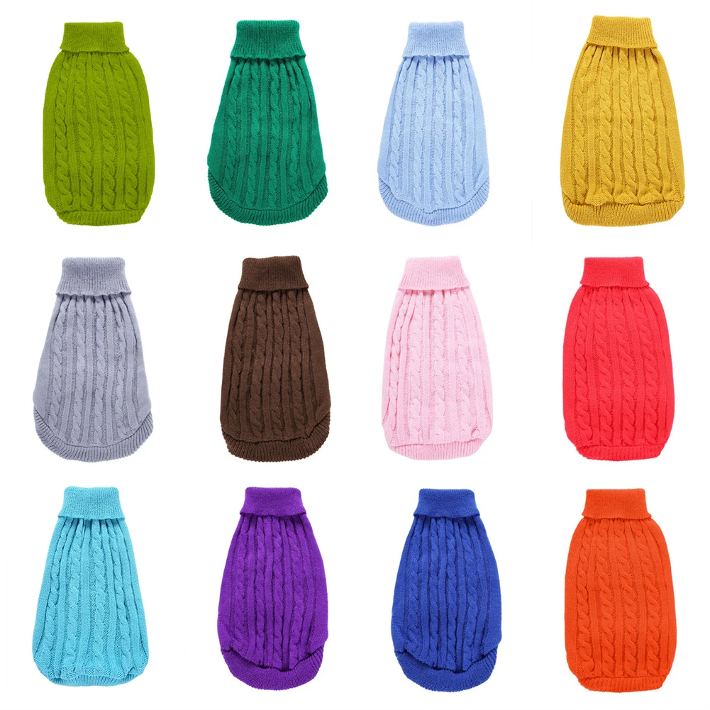 Dog Clothing Winter Puppy Clothes Solid Color Pet dogs Sweater Coat Jacket Bichon Chihuahua Teddy Fight Puppies Costume
Dog Clothing Winter Puppy Clothes Solid Color Pet dogs Sweater Coat Jacket Bichon Chihuahua Teddy Fight Puppies Costume