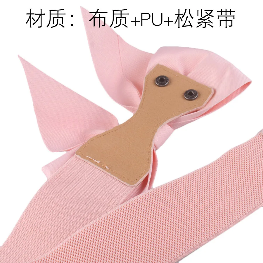 Bowknot Elastic Wide Belt Women's Dress Girdle Decorative Belt Fashion Accessories
Bowknot Elastic Wide Belt Women's Dress Girdle Decorative Belt Fashion Accessories