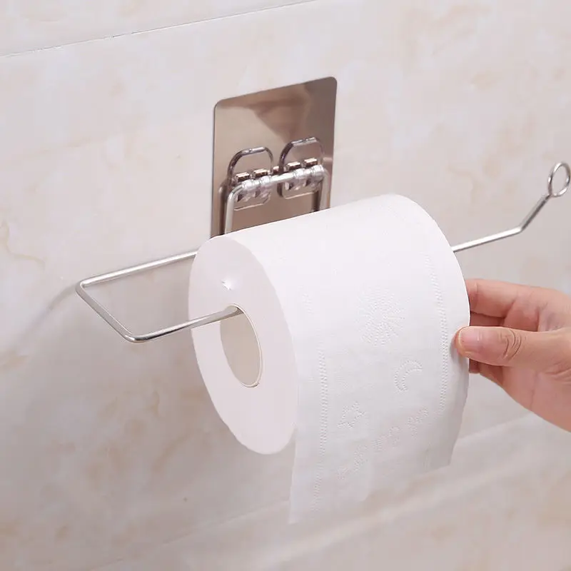 Kitchen Towel Rack Punch-Free Toilet Paper Roll Holder Bathroom Stainless Steel Wall Mount Nail-Free Toilet Paper Box Rack
Kitchen Towel Rack Punch-Free Toilet Paper Roll Holder Bathroom Stainless Steel Wall Mount Nail-Free Toilet Paper Box Rack