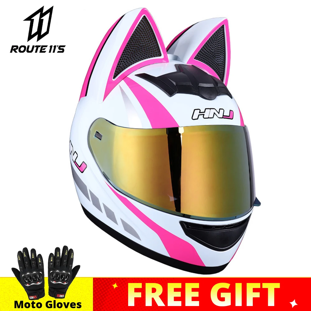 Pink Motorcycle Helmet Women Motocross Capacete Full Face Casco Moto Ear Helmet Personality Motor Motorbike Biker Helmet
Pink Motorcycle Helmet Women Motocross Capacete Full Face Casco Moto Ear Helmet Personality Motor Motorbike Biker Helmet
