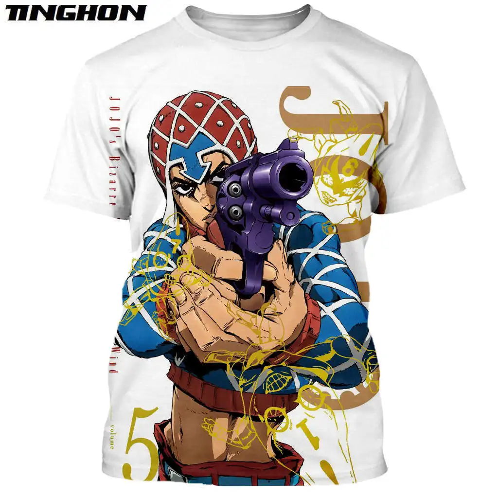 XS-7XL JoJo Bizarre Adventure T Shirt Men Women 3D Printed Novelty Fashion Tshirt Hip Hop Streetwear Casual Summer Tops
XS-7XL JoJo Bizarre Adventure T Shirt Men Women 3D Printed Novelty Fashion Tshirt Hip Hop Streetwear Casual Summer Tops