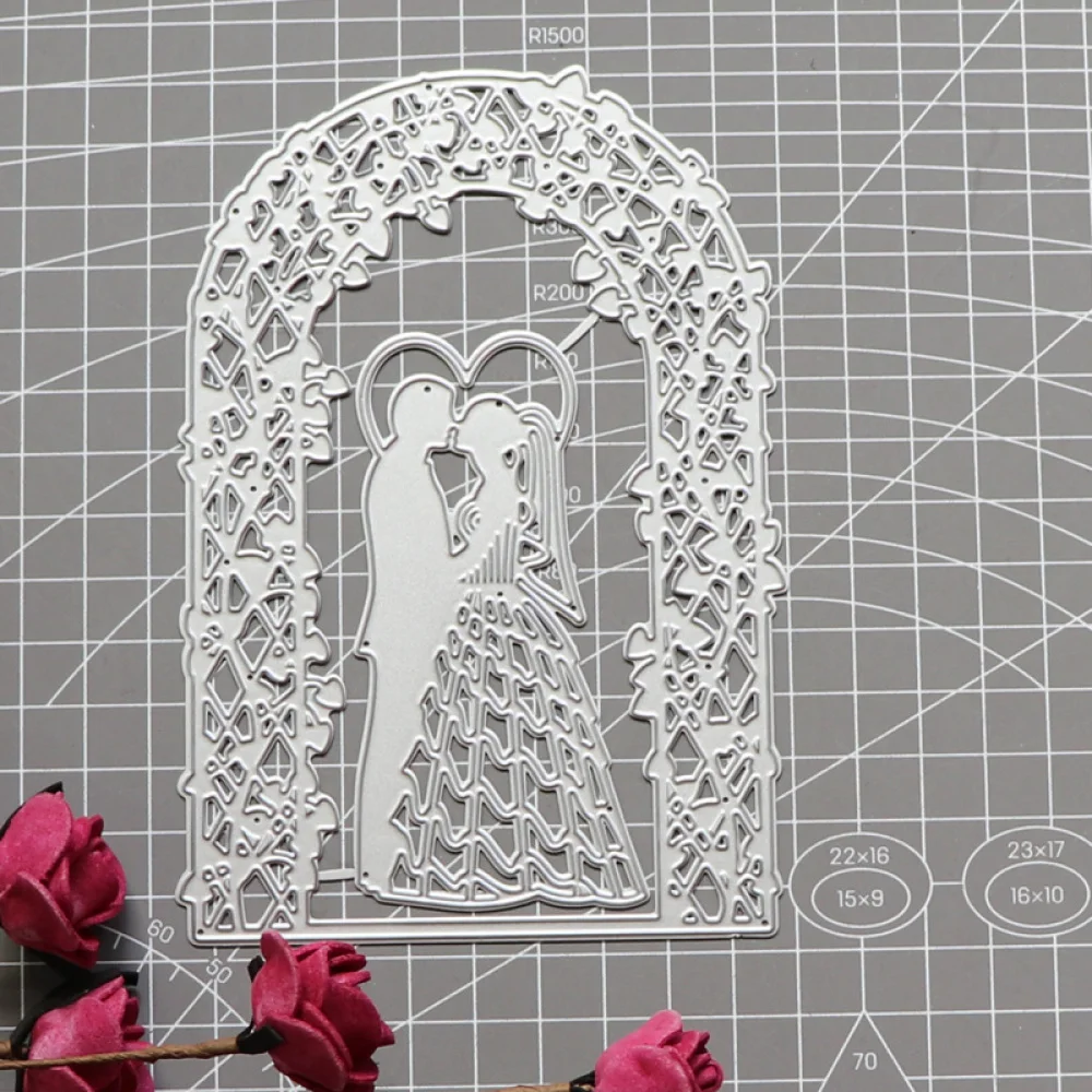 Metal Cutting Dies Couple Lover Heart Frame Wedding Scrapbooking Album Card Making Embossing Stencil Die Cuts Decoration
Metal Cutting Dies Couple Lover Heart Frame Wedding Scrapbooking Album Card Making Embossing Stencil Die Cuts Decoration