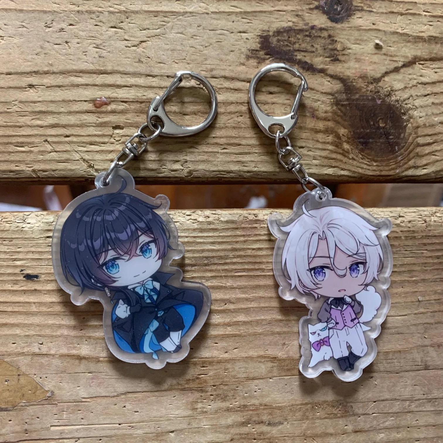 Anime Keychain The Case Study of Vanitas Vanitas Noe Acrylic Keyring strap Figure set of 2
Anime Keychain The Case Study of Vanitas Vanitas Noe Acrylic Keyring strap Figure set of 2