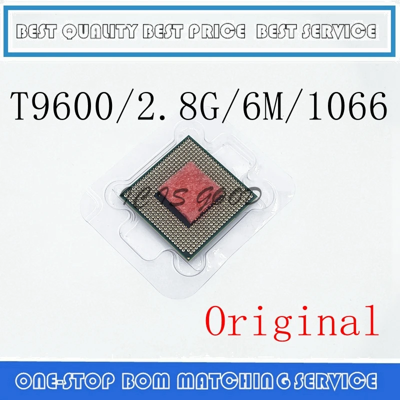Core 2 Duo T9600 CPU 6M Cache/2.8GHz/1066/Dual-Core Socket 478 laptop processor GM45 PM45
Core 2 Duo T9600 CPU 6M Cache/2.8GHz/1066/Dual-Core Socket 478 laptop processor GM45 PM45