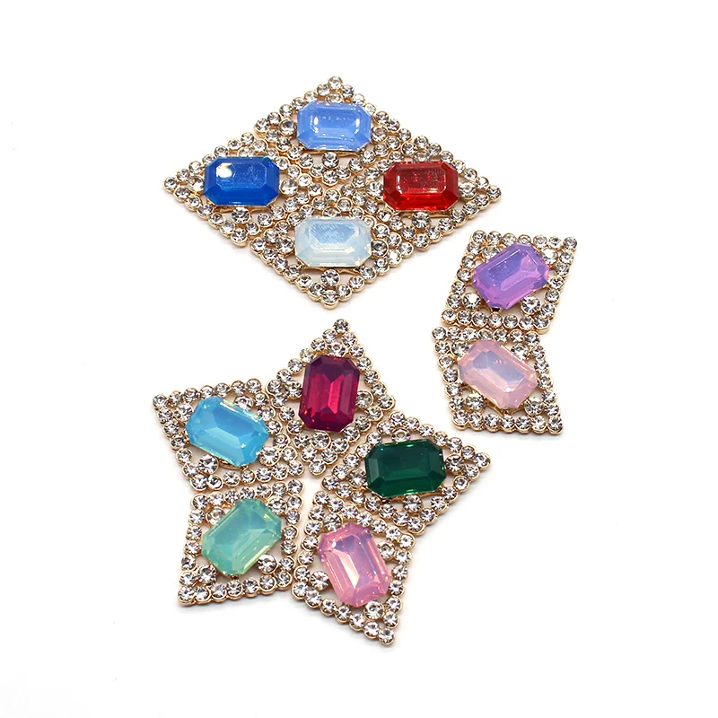 New 10Pcs 23x30MM Diamond Alloy Rhinestone Resin DIY Flat Button Handmade Sewing Clothing Bow Wedding Party Decortion Accessorie
New 10Pcs 23x30MM Diamond Alloy Rhinestone Resin DIY Flat Button Handmade Sewing Clothing Bow Wedding Party Decortion Accessorie