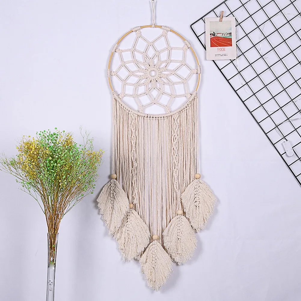 1Pc Creative Lace Tassel Leaf Hand Knitted Cotton Tapestry Mount Office Home Bedroom Living Room Wall Decor
1Pc Creative Lace Tassel Leaf Hand Knitted Cotton Tapestry Mount Office Home Bedroom Living Room Wall Decor