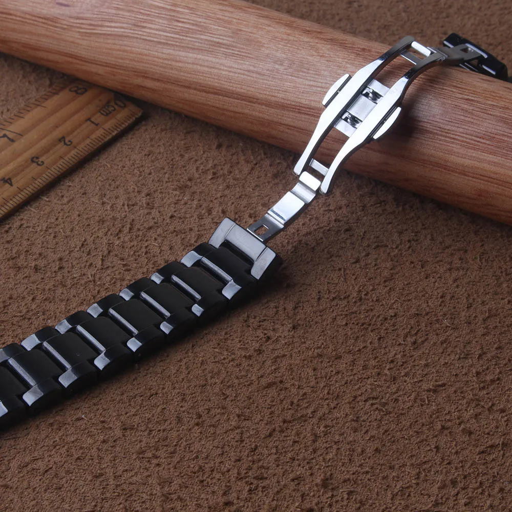 Ceramic watch bracelet Polished 14 15 16 17 18 19 20 21 22mm watchband black strap wristwatches band not fade Watch Accessories
Ceramic watch bracelet Polished 14 15 16 17 18 19 20 21 22mm watchband black strap wristwatches band not fade Watch Accessories