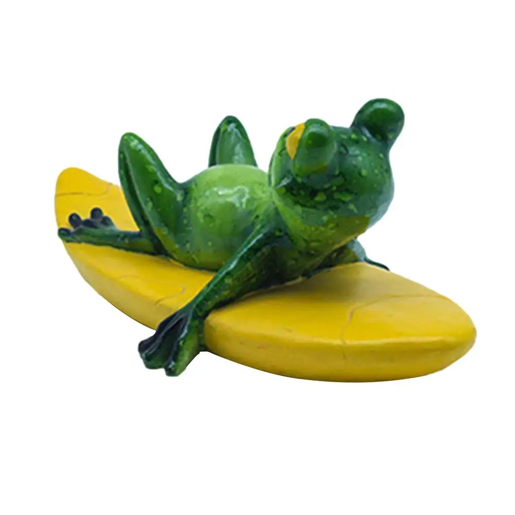 Creative Resin Floating Frogs Statue Outdoor Garden Pond Swimming Pool Cute Frog Sculpture For Home Desk Garden Decor Ornament
Creative Resin Floating Frogs Statue Outdoor Garden Pond Swimming Pool Cute Frog Sculpture For Home Desk Garden Decor Ornament