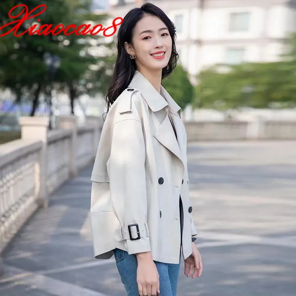 2021 Fashion Short Style Double Breasted Jackets Coat Women Casual Elegant Small Jacket Spring Women Top Clothes
2021 Fashion Short Style Double Breasted Jackets Coat Women Casual Elegant Small Jacket Spring Women Top Clothes