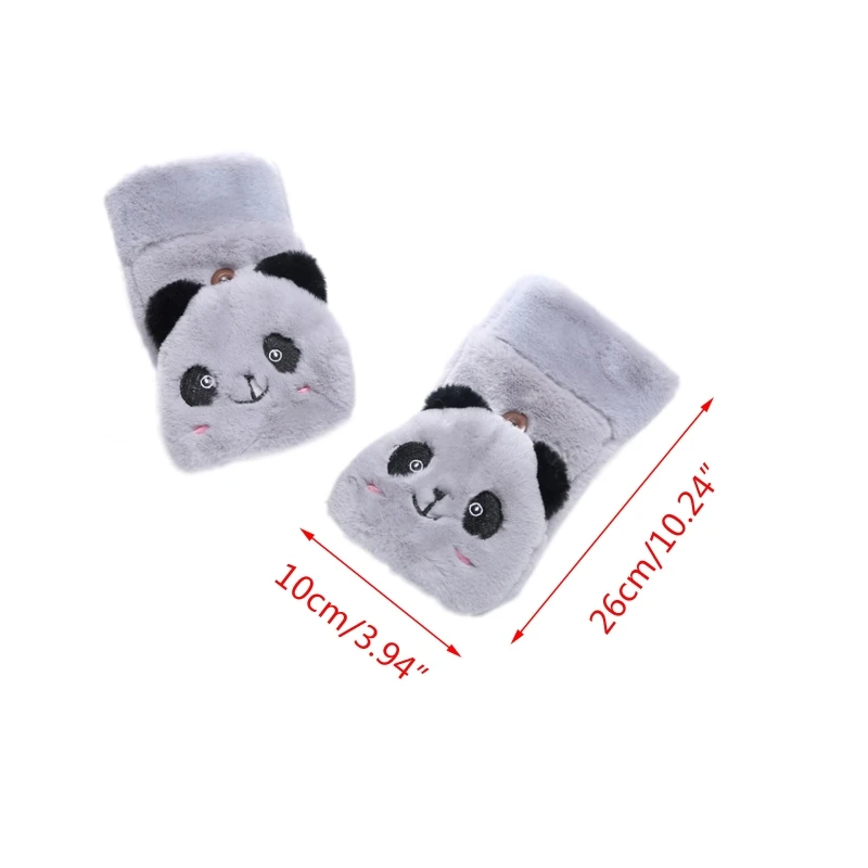 null Women Winter Touch Screen Half Finger Gloves Thicken Fluffy Plush Cartoon Panda Convertible Flip Top Fingerless Driving
null Women Winter Touch Screen Half Finger Gloves Thicken Fluffy Plush Cartoon Panda Convertible Flip Top Fingerless Driving