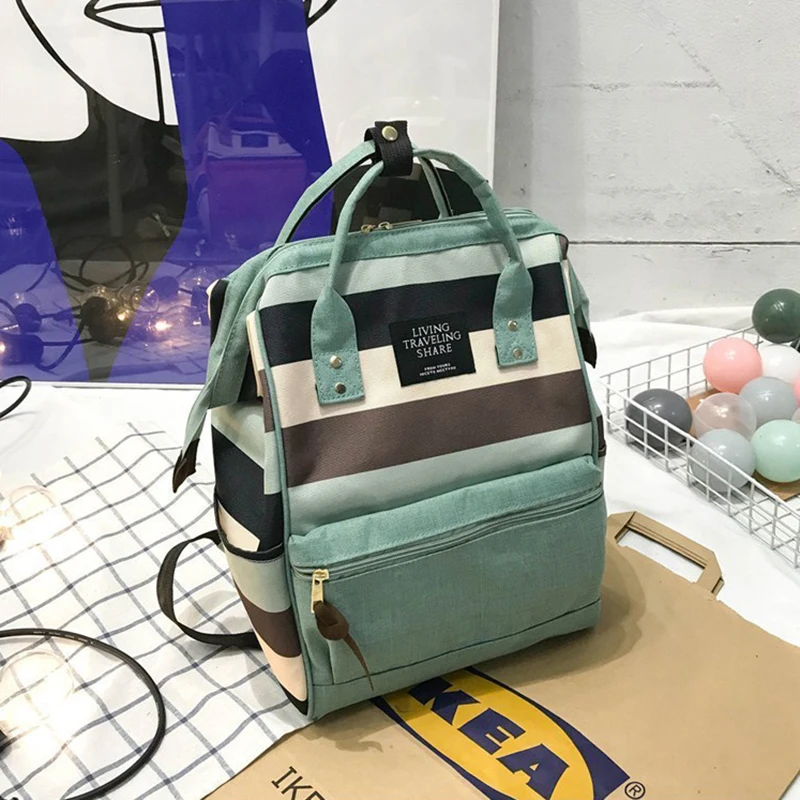 New Trend Female Backpack Fashion Canvas Women Backpack Teenage Girl School Bags Casual Classical Female School Backpack
New Trend Female Backpack Fashion Canvas Women Backpack Teenage Girl School Bags Casual Classical Female School Backpack