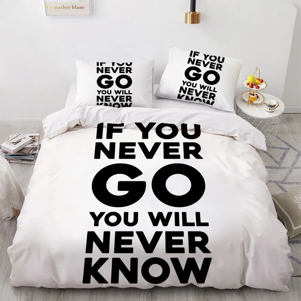 3D Letter Bedclothes Custom Design Modern Duvet Cover Sets White Bed Pillow Cases 200*230cm Queen Full Twin Double Size
3D Letter Bedclothes Custom Design Modern Duvet Cover Sets White Bed Pillow Cases 200*230cm Queen Full Twin Double Size
