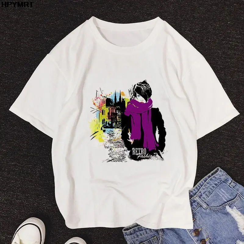 Fashion Trend New Summer T-shirt Beauty Prints Female T shirt Casual Harajuku Graphics O-Neck Short Sleeve Ladies Tshirt Clothes
Fashion Trend New Summer T-shirt Beauty Prints Female T shirt Casual Harajuku Graphics O-Neck Short Sleeve Ladies Tshirt Clothes