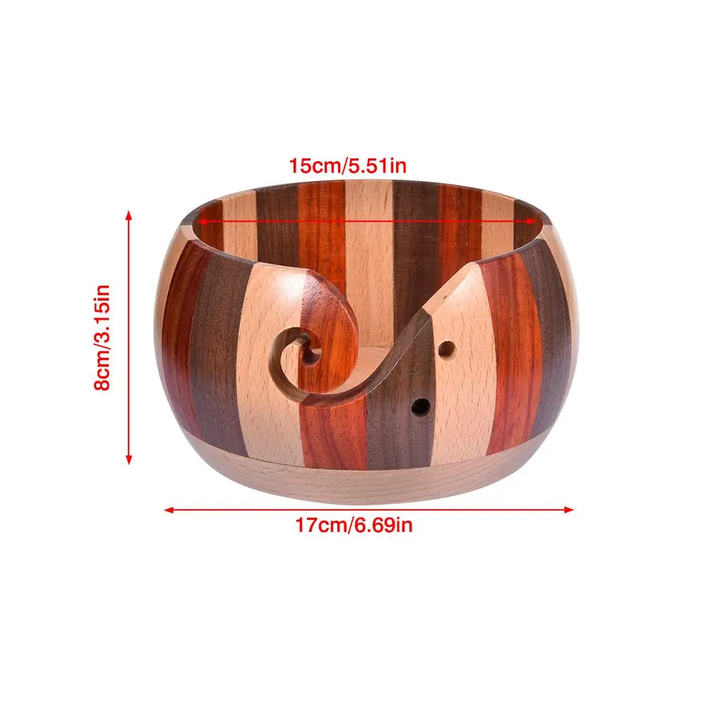 New Eco-friendly Wooden Yarn Storage Bowl Organizer Knitted Crochet Wool Storage Bowl Handmade Sewing Supplies Storage
New Eco-friendly Wooden Yarn Storage Bowl Organizer Knitted Crochet Wool Storage Bowl Handmade Sewing Supplies Storage