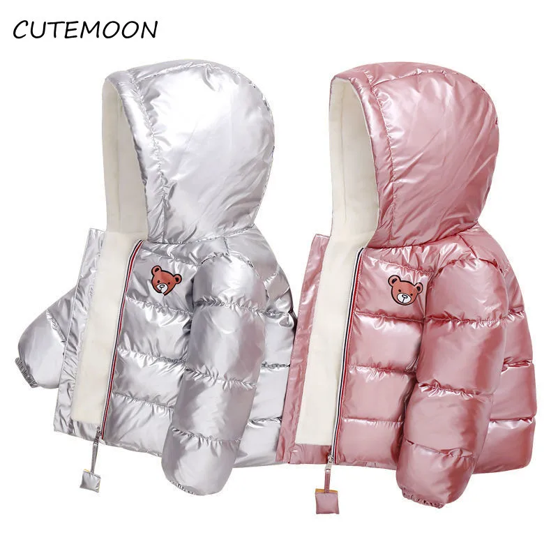 New Kids Hooded Jackets Winter Jacket Boys Plus Velvet Warm Kids Cartoon Coats Cotton Children Outerwear Baby Girls Coats
New Kids Hooded Jackets Winter Jacket Boys Plus Velvet Warm Kids Cartoon Coats Cotton Children Outerwear Baby Girls Coats