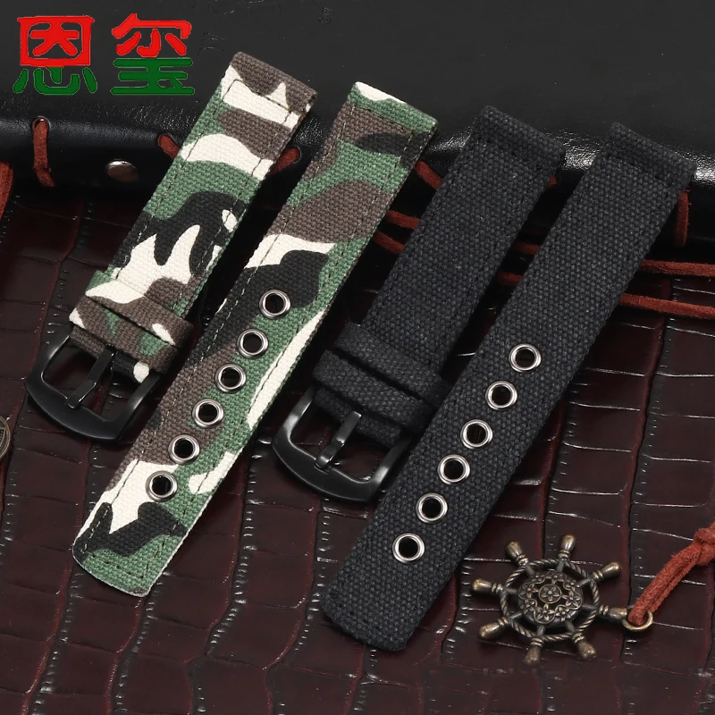 Camouflage Nylon watchband 18mm 20mm 22mm 24mm wristband with pin buckle for men's Business Sports bracelet
Camouflage Nylon watchband 18mm 20mm 22mm 24mm wristband with pin buckle for men's Business Sports bracelet