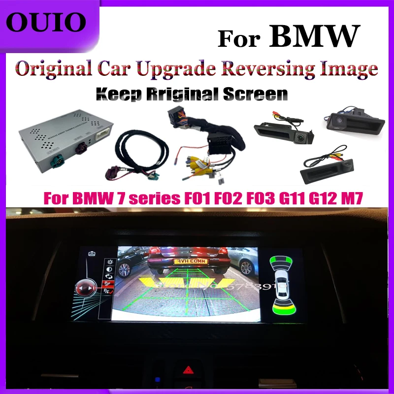 HD Задняя камера заднего вида для BMW серий 7 F01 F02 F03 G11 G12 M7 2010 ~ 2020 адаптер интерфейса резервный дисплей Улучшенный декодер
HD Задняя камера заднего вида для BMW серий 7 F01 F02 F03 G11 G12 M7 2010 ~ 2020 адаптер интерфейса резервный дисплей Улучшенный декодер