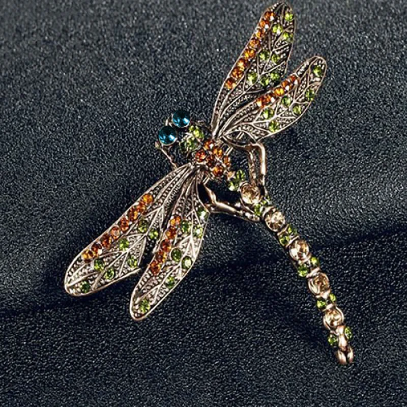 Women Brooch Jewelry With Rhinestone Big dragonfly Corsage Anime Pins Girl Vintage Chic Cool Stuff Christmas Gift
Women Brooch Jewelry With Rhinestone Big dragonfly Corsage Anime Pins Girl Vintage Chic Cool Stuff Christmas Gift