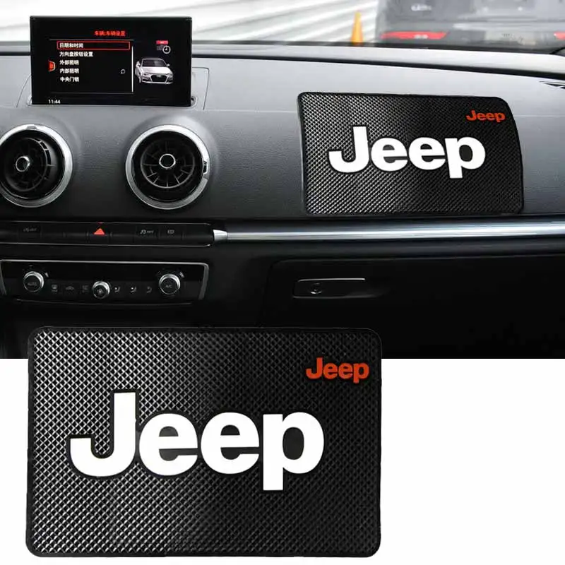 1pcs Car Interior Mobile Phone Anti-Slip Mat for Jeep Grand Cherokee Commander Renegade Wrangler JK JL Compass Patriot Interior
1pcs Car Interior Mobile Phone Anti-Slip Mat for Jeep Grand Cherokee Commander Renegade Wrangler JK JL Compass Patriot Interior