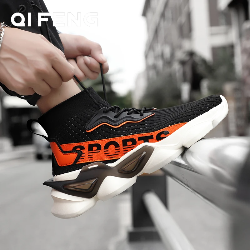 2022 New Arrivals Fashion Canvas Boots Men Casual Mesh Sneakers Black High Summer Sock White Shoes Autumn Skateboarding Shoes
2022 New Arrivals Fashion Canvas Boots Men Casual Mesh Sneakers Black High Summer Sock White Shoes Autumn Skateboarding Shoes