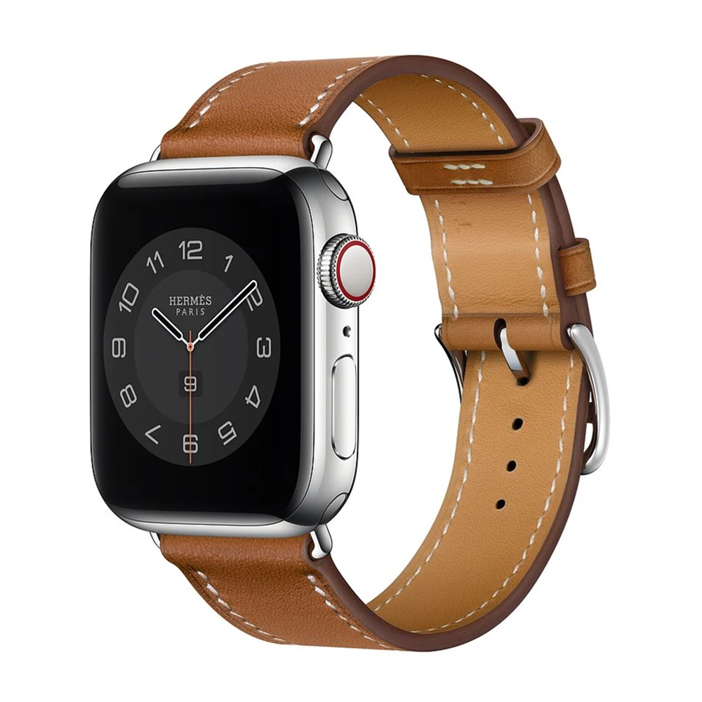 Genuine Leather Band for Apple Watch 6 5 4 SE Band 44mm 40mm watchband 42mm 38mm Leather Bracelet Strap for iwatch Series 3/2/1
Genuine Leather Band for Apple Watch 6 5 4 SE Band 44mm 40mm watchband 42mm 38mm Leather Bracelet Strap for iwatch Series 3/2/1