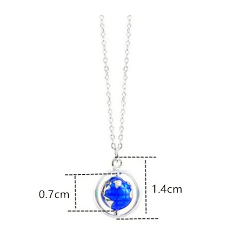 Blue Planet Necklace Female Korean Fashion Personality Fantasy Planet Pendant Clavicle Chain Jewelry
Blue Planet Necklace Female Korean Fashion Personality Fantasy Planet Pendant Clavicle Chain Jewelry