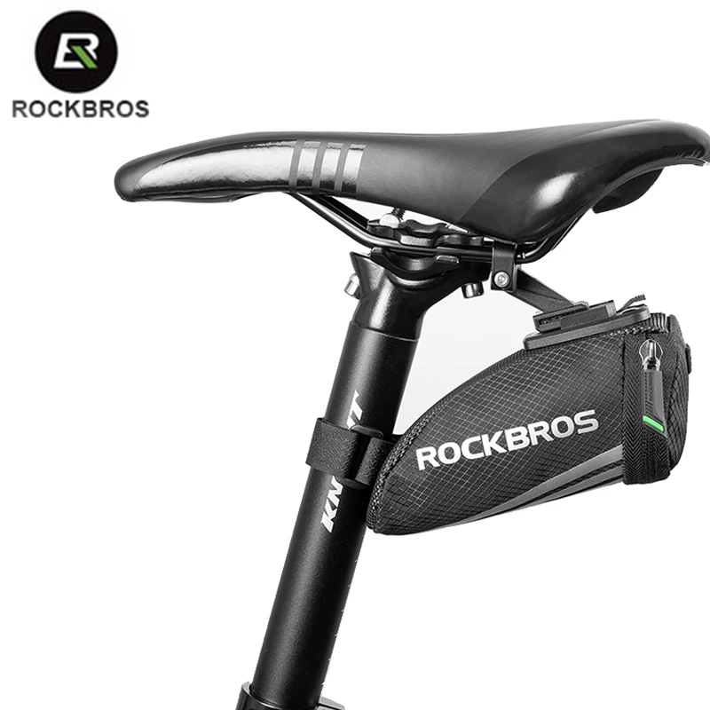 ROCKBROS Bike Bag Portable Reflective Saddle Bag Tail Seatpost Nylon Bicycle Bag MTB Road Bike Bag Panniers Bicycle Accessories
ROCKBROS Bike Bag Portable Reflective Saddle Bag Tail Seatpost Nylon Bicycle Bag MTB Road Bike Bag Panniers Bicycle Accessories