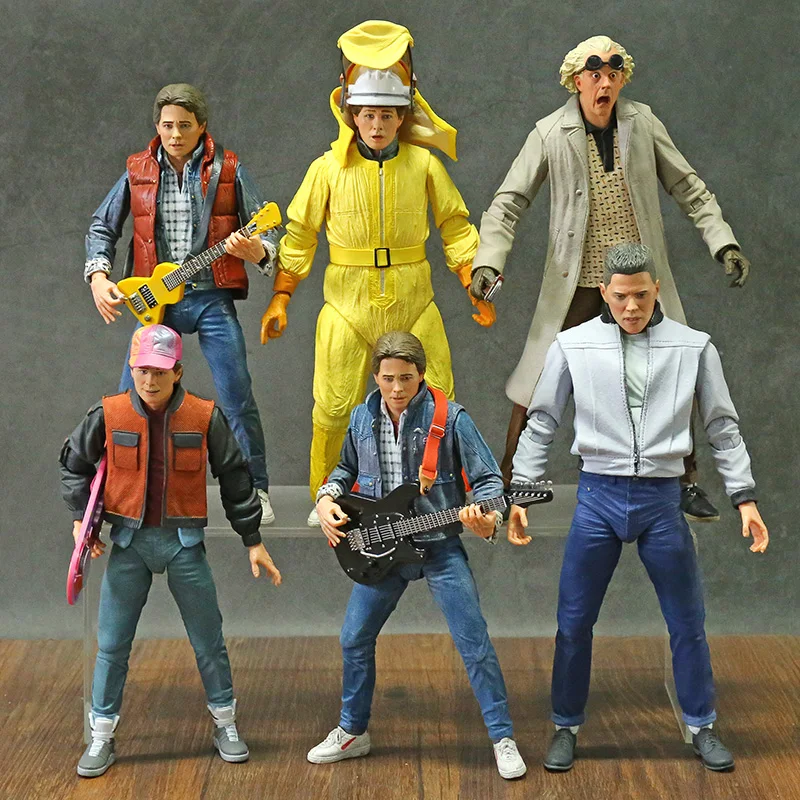 NECA Back to the Future Marty McFly Dr Brown Biff Tannen Action Figure Toy 6 Types
NECA Back to the Future Marty McFly Dr Brown Biff Tannen Action Figure Toy 6 Types