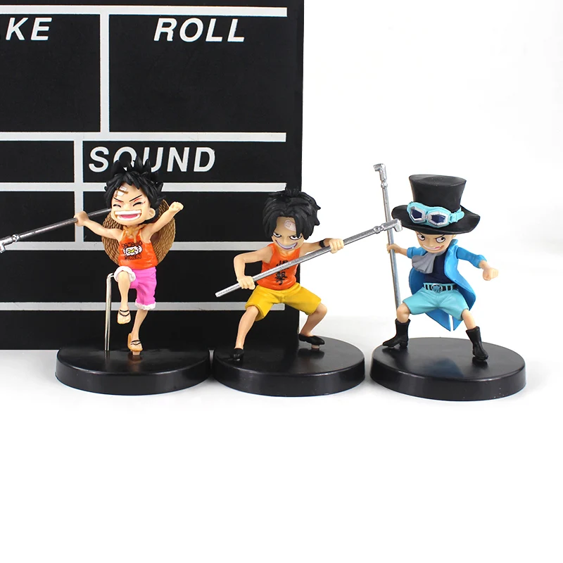 Кукла «Три брата монеки Д. Луффи», 9-10 см, 3 шт./компл., ПВХ, 3 шт. 
Кукла «Три брата монеки Д. Луффи», 9-10 см, 3 шт./компл., ПВХ, 3 шт.