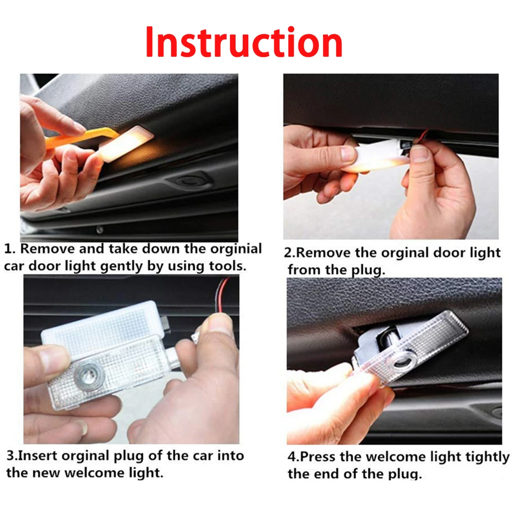 2 Pieces New Fashion LED Car Door Welcome Light Logo Projector for Alfa Romeo Car Accessories Door Light Courtesy Light
2 Pieces New Fashion LED Car Door Welcome Light Logo Projector for Alfa Romeo Car Accessories Door Light Courtesy Light
