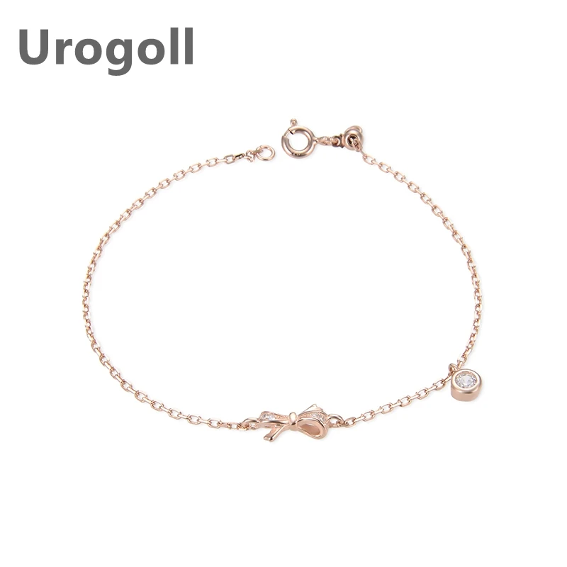 Fashion Trendy Bracelet 925 Sterling Silver Bracelet Rhinestone Rose Gold Bow Zircon Bracelet Jewelry Charm Bracelets For Women
Fashion Trendy Bracelet 925 Sterling Silver Bracelet Rhinestone Rose Gold Bow Zircon Bracelet Jewelry Charm Bracelets For Women