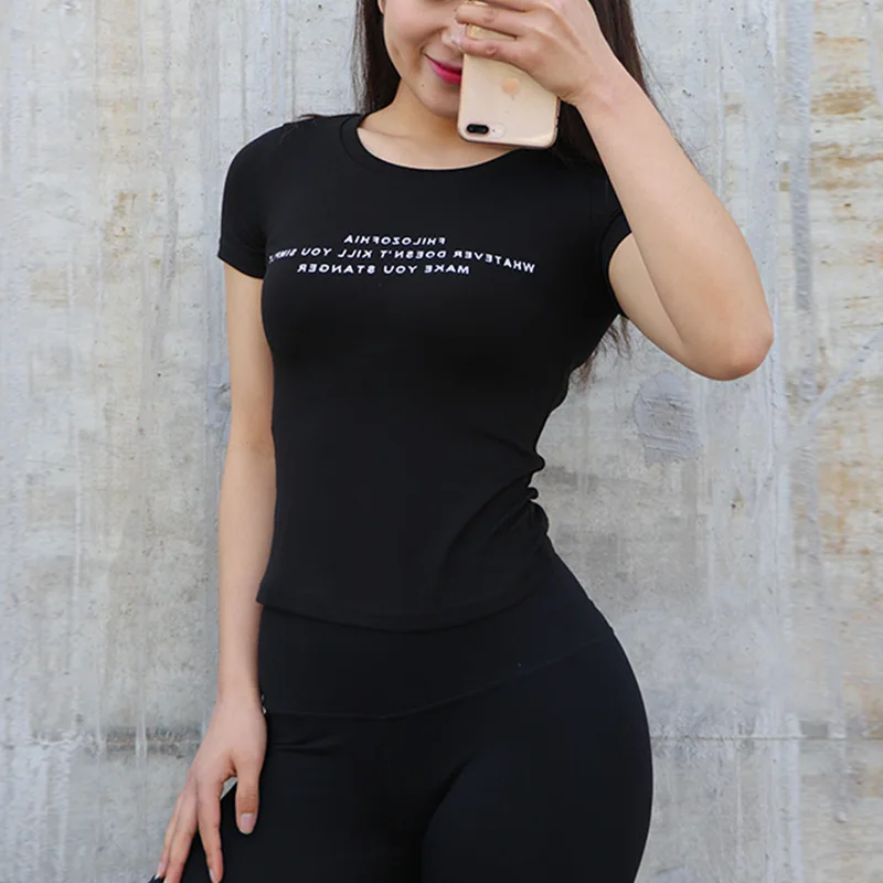 Summer new loose fitness clothes quick-drying clothes long-sleeved sportswear women's yoga clothes 
Summer new loose fitness clothes quick-drying clothes long-sleeved sportswear women's yoga clothes