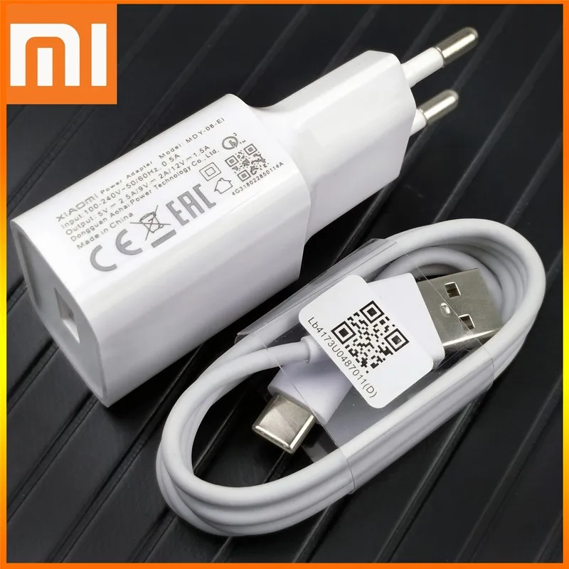 Xiaomi Redmi note 7 Original Charger 18W EU Wall Chargers Adapter 2A USB Type C Cable For POCO F2 MIX 3 Redmi note 7 8 8a 9
Xiaomi Redmi note 7 Original Charger 18W EU Wall Chargers Adapter 2A USB Type C Cable For POCO F2 MIX 3 Redmi note 7 8 8a 9