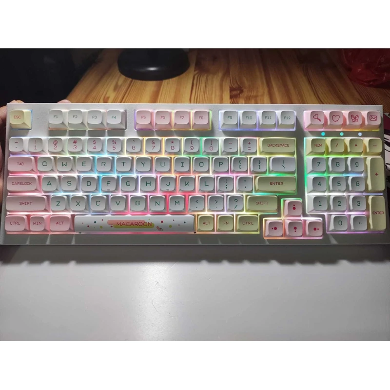 146Keys PBT Keycaps XDA Profile DYE-SUB Keycap for cherry MX Switch Mechanical Keyboard Macaron Theme Keycap
146Keys PBT Keycaps XDA Profile DYE-SUB Keycap for cherry MX Switch Mechanical Keyboard Macaron Theme Keycap