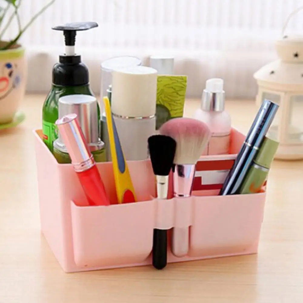 Makeup Storage Box Waterproof Office Household Desktop Environmental Protection Plastic Fixed Storage Box Sundries
Makeup Storage Box Waterproof Office Household Desktop Environmental Protection Plastic Fixed Storage Box Sundries