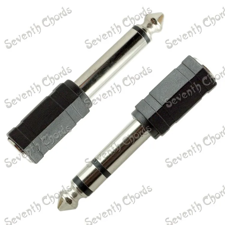 2 Pcs 3.5 Female Jack To 1/4" 6.35 Male Plug Microphone Guitar Cable Audio Converter Adapter Coupler Connector (ZJT-DZS+XZD)
2 Pcs 3.5 Female Jack To 1/4" 6.35 Male Plug Microphone Guitar Cable Audio Converter Adapter Coupler Connector (ZJT-DZS+XZD)