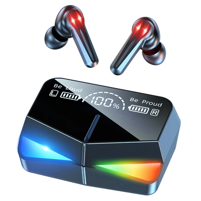 Игровая гарнитура M28 TWS, Bluetooth 5,1, 45 мс, беспроводные наушники с низкой задержкой, стереонаушники Bluetooth
Игровая гарнитура M28 TWS, Bluetooth 5,1, 45 мс, беспроводные наушники с низкой задержкой, стереонаушники Bluetooth
