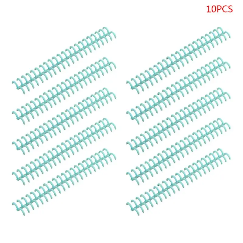 10pcs Plastic Loose Leaf Link Spiral Circles Binder Ring for 30 Holes Notebook 77HA
10pcs Plastic Loose Leaf Link Spiral Circles Binder Ring for 30 Holes Notebook 77HA