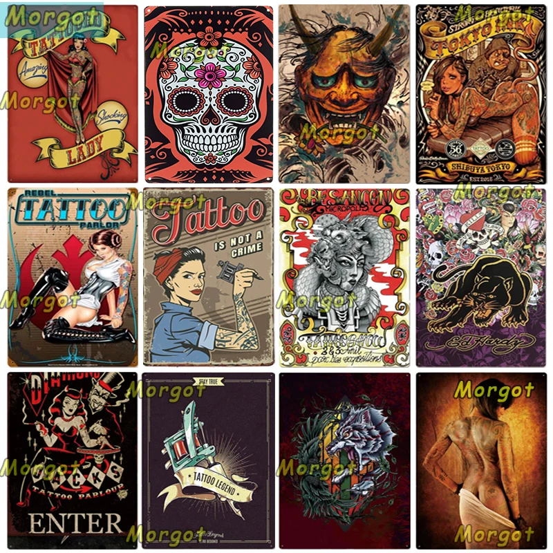 Tattoo Tin Sign Vintage Tattoo Studio Store Wall Decor Sexy Lady Girls Metal Signs Man Cave Pin Up Sign Tin Plate Poster Plaques
Tattoo Tin Sign Vintage Tattoo Studio Store Wall Decor Sexy Lady Girls Metal Signs Man Cave Pin Up Sign Tin Plate Poster Plaques