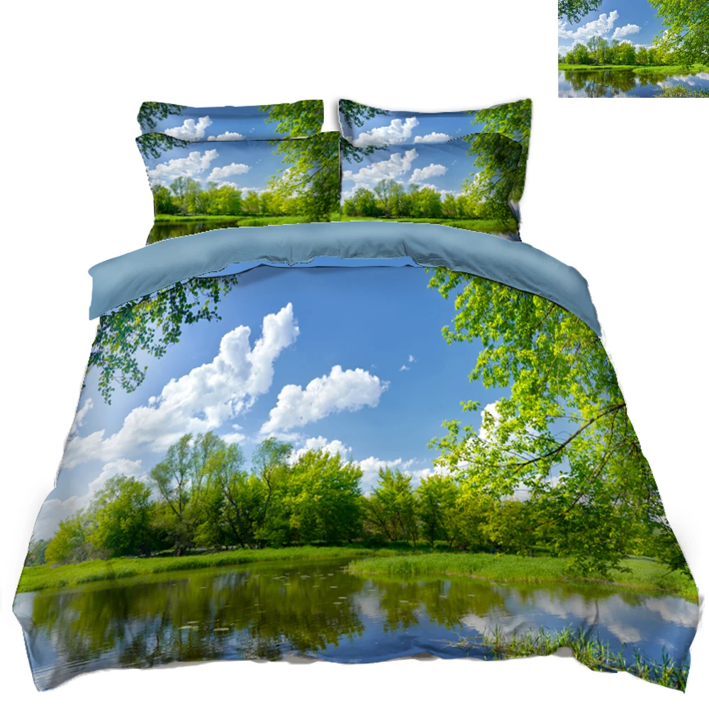 3D Printing Landscape Scenery Peach Skin Sheet, Pillowcase & Duvet Cover Sets King/Queen Size Luxury Bedding Set
3D Printing Landscape Scenery Peach Skin Sheet, Pillowcase & Duvet Cover Sets King/Queen Size Luxury Bedding Set