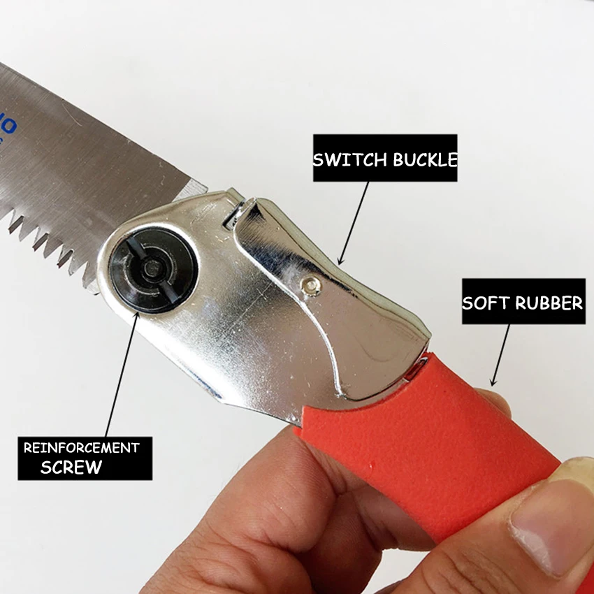 Metal Pocket Saws Foldable Handsaw Garden Retractable Hand Saw Portable Tree Cutting Tool for Woodworking Camping Outdoor Cutter |