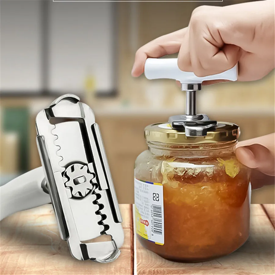 240 pcs Manual Stainless Steel Easy Can Jar Opener Adjustable 1-4 Inches Cap Lid Openers Tool Kitchen Gadgets Wholesale
240 pcs Manual Stainless Steel Easy Can Jar Opener Adjustable 1-4 Inches Cap Lid Openers Tool Kitchen Gadgets Wholesale