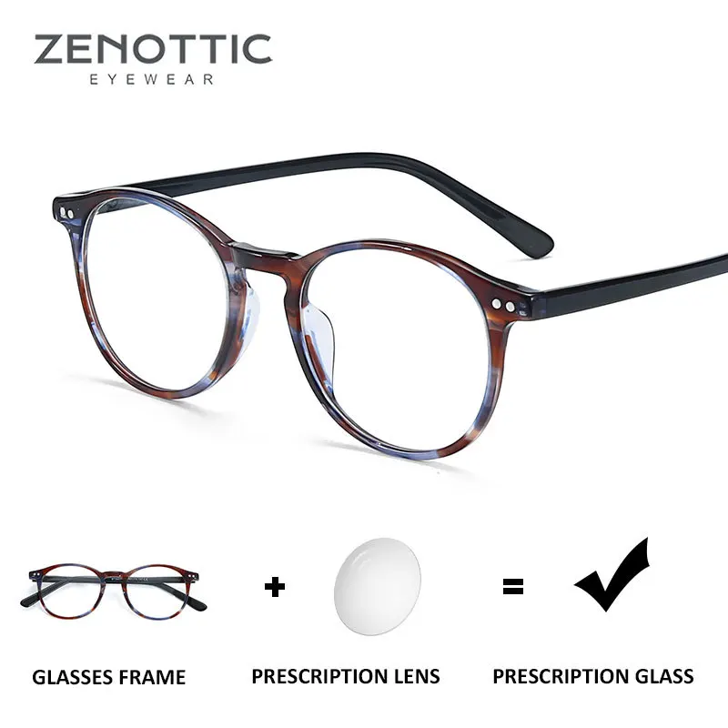 Женские и мужские очки ZENOTTIC, круглые оптические очки, фотохромные прогрессивные очки, модные очки по рецепту
Женские и мужские очки ZENOTTIC, круглые оптические очки, фотохромные прогрессивные очки, модные очки по рецепту