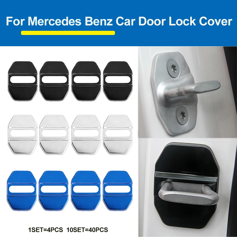 Stainless Steel Car Styling Auto Car Door Lock Cover Case Buckle Accessories for W211 W203 W204 W124 W201 W212 W220 W205 GLA CLA
Stainless Steel Car Styling Auto Car Door Lock Cover Case Buckle Accessories for W211 W203 W204 W124 W201 W212 W220 W205 GLA CLA
