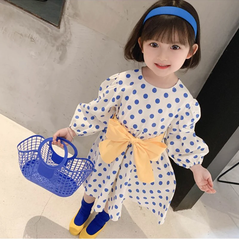 2021 Girls Dot belt long sleeve Skirt Princess Ballet Dance Summer Dress Baby Girls Ball Gown Children's Clothing Kids Clothes
2021 Girls Dot belt long sleeve Skirt Princess Ballet Dance Summer Dress Baby Girls Ball Gown Children's Clothing Kids Clothes