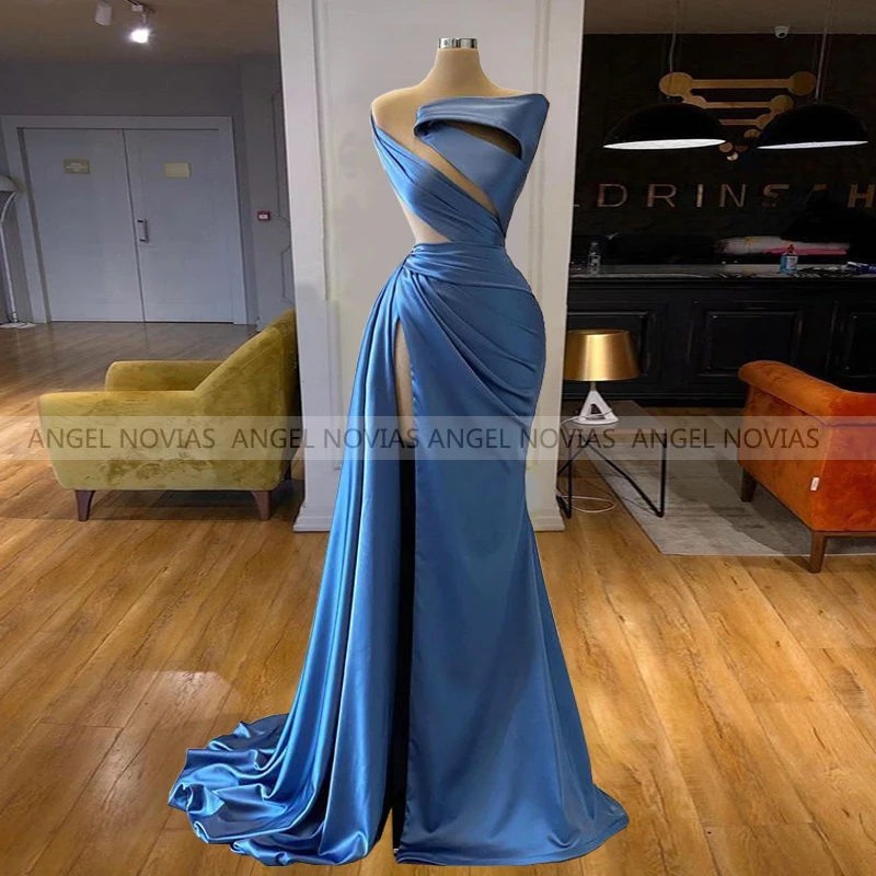 ANGEL NOVIAS Long Blue Arabic Mermaid Navy Evening Dresses 2021 Women Formal Prom Gowns Vestidos De Fiesta
ANGEL NOVIAS Long Blue Arabic Mermaid Navy Evening Dresses 2021 Women Formal Prom Gowns Vestidos De Fiesta